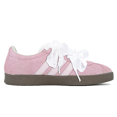 Adidas Neo VL Court 2.0 Low Top Skateboard Shoes Unisex Pink White