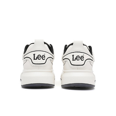 Lee White Sneakers Breathable Height Increase Low Top Skateboard Shoes Men's