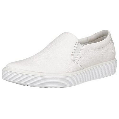 Ecco Soft Cool Low-Top Casual Shoes Women's White