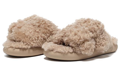 LI-NING 1990 Slide Slippers Women's Creamy Brown