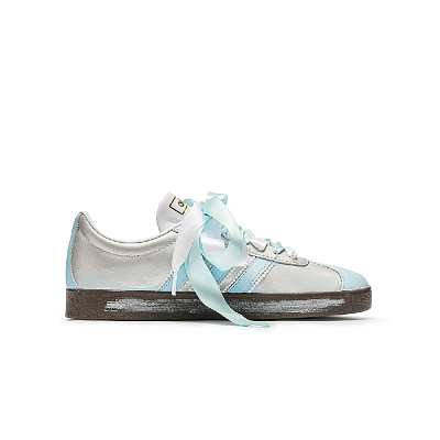 Adidas Neo VL Court 2.0 Wu Jie, Box, Angel Heart Cushioning Low Top Skateboard Shoes Unisex Blue Brown