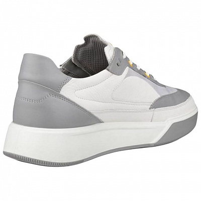Ecco Anti Slip Wear Resistant Low Top Casual Shoes Men's Gray