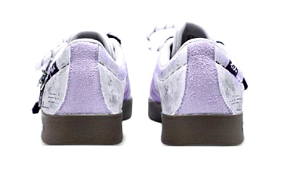 Adidas Neo VL Court Lifestyle Skateboard Shoes Unisex Low Top Black/Purple