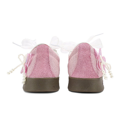 Adidas Neo VL Court 2.0 Anti-Slip Wear-Resistant Low-Top Skateboard Shoes Unisex Pink White