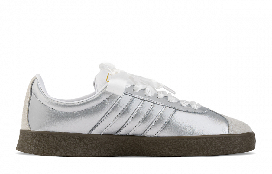 Adidas Neo VL Court 2.0 Slip Resistant Low top Skateboard Shoes Women's Silver White купить в интернет-магазине Yoocart с быстрой доставкой по России.