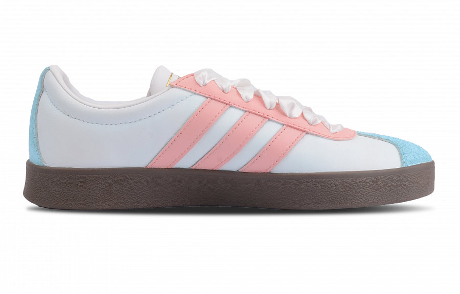 Adidas Neo VL Court 2.0 Barbie Girl Anti Slip Wear Resistant Low Top Skateboard Shoes Unisex Pink Blue купить в интернет-магазине Yoocart с быстрой доставкой по России.
