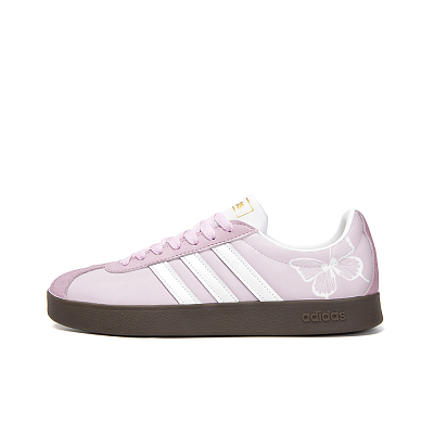 Adidas Neo VL Court 2.0 Anti-Slip Wear-Resistant Low-Top Skateboard Shoes Unisex Purple