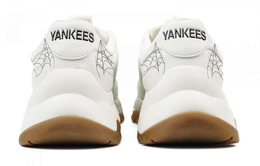 MLB Big Ball Chunky Sneakers Unisex Low Top White/Black