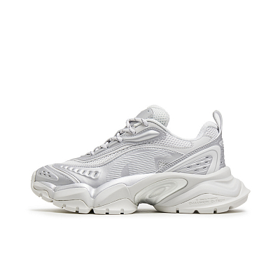 Champion Tooth Shark 2.0 Balance Low Top Chunky Sneakers Women's Silver White/photon Gray