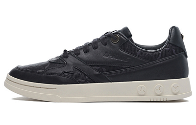 LiNing Classic Collection Anti-Slip And Wear-Resistant Lightweight Low-Top Skateboard Shoes Women's Black