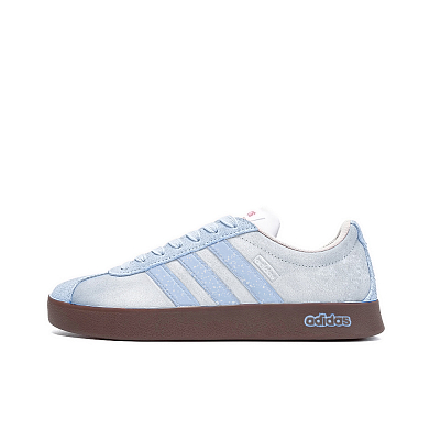 Adidas Neo VL Court Lifestyle Anti Slip Wear Resistant Low Top Skateboard Shoes Unisex Blue