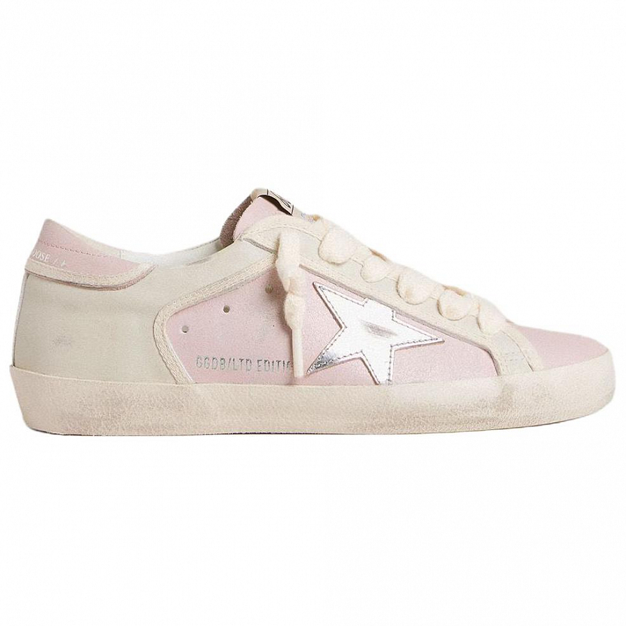 Golden Goose Super Star LTD Low Top Skateboard Shoes Women's Pink