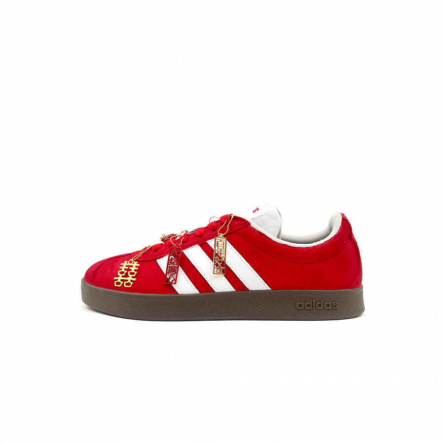 Adidas Neo VL Court 2.0 Eternal Union Slip Resistant Low Top Skateboard Shoes Unisex Red купить в интернет-магазине Yoocart с быстрой доставкой по России.