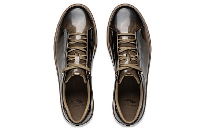 LI-NING 1990 Commuter Series Skateboard Shoes Men Low-Top Light Chestnut Brown