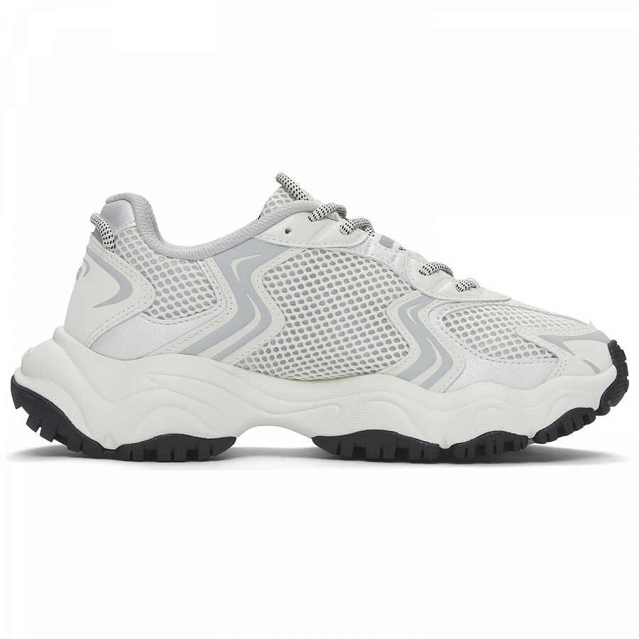 MLB New York Yankees Anti Slip Wear Resistant Low Top Chunky Sneakers Unisex White