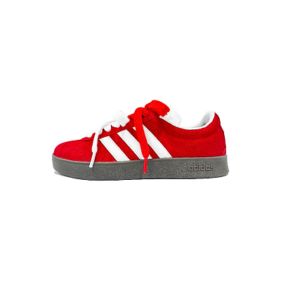 Adidas Neo VL Court Lifestyle Skateboard Shoes Unisex Low Top Red/White