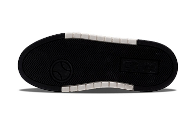 MLB Chunky Liner Anti-Slip And Wear-Resistant Height Increasing Low-Top Skateboard Shoes Unisex Black White Green