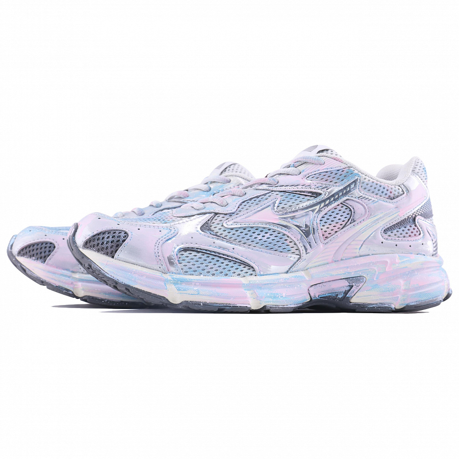 Mizuno Speed 2K Abrasion Resistant Low Top Running Shoes Unisex Blue Pink купить в интернет-магазине Yoocart с быстрой доставкой по России.