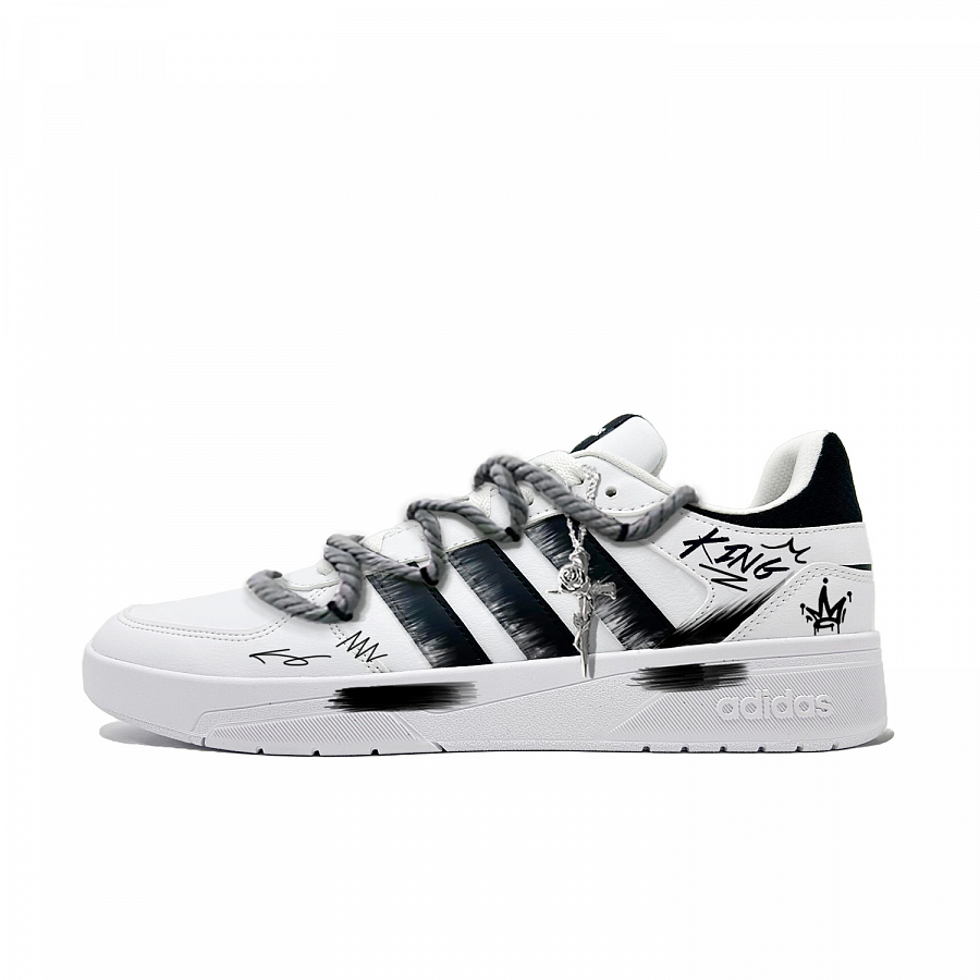Adidas Neo Courtbeat Skateboard Shoes Men Low Top Black купить в интернет-магазине Yoocart с быстрой доставкой по России.