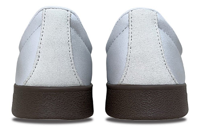 Adidas Neo Vl Court 3.0 Coverage Waterproof Low Top Skateboard Shoes Unisex Silver