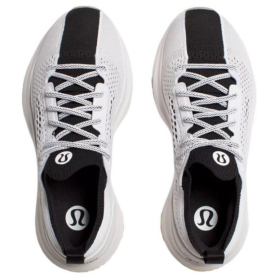Lululemon Chargefeel 3 Anti Slip Wear Resistant Low Top Training Running Shoes Women's White Black