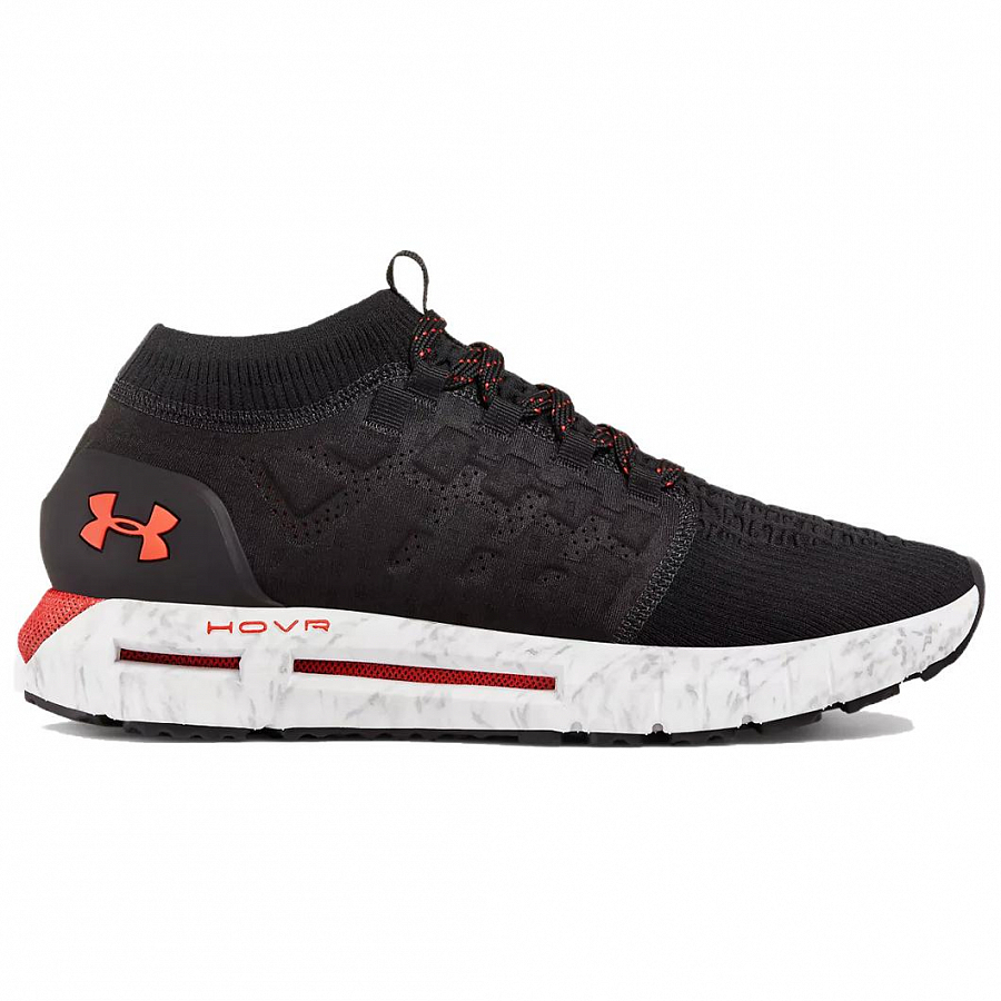 Under Armour Anti-Slip Wear-Resistant Mid-Top Running Shoes Men's Black