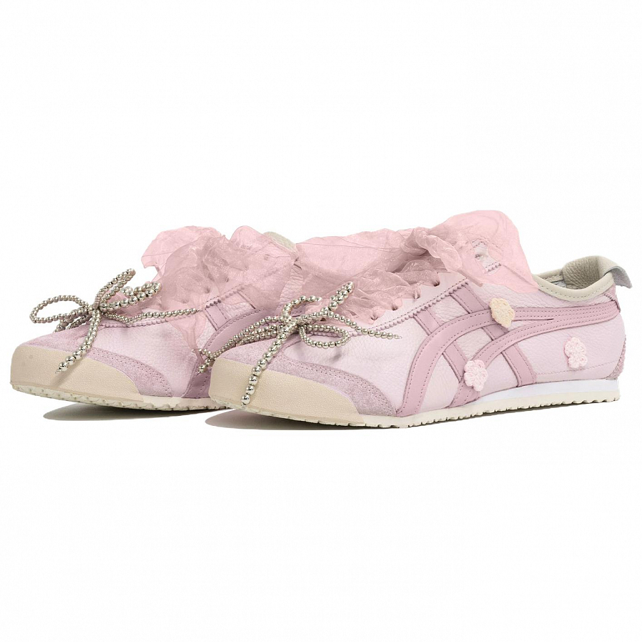 Onitsuka Tiger MEXICO 66 Casual Shoes Unisex Low Top Pink купить в интернет-магазине Yoocart с быстрой доставкой по России.