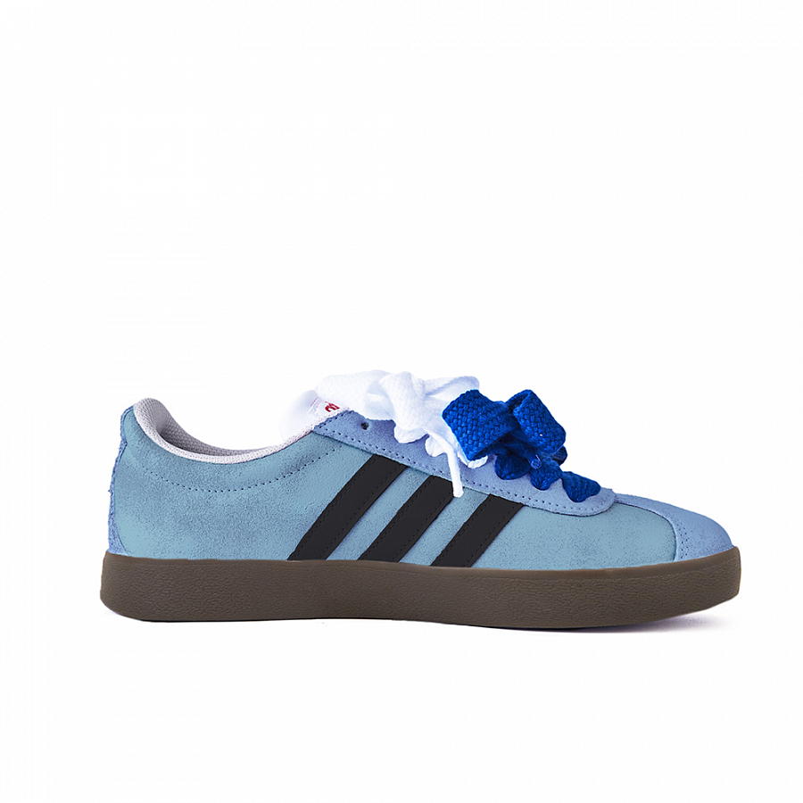 Adidas Neo VL Court 2.0 Anti Slip Wear Resistant Low Top Skateboard Shoes Unisex Blue Black купить в интернет-магазине Yoocart с быстрой доставкой по России.