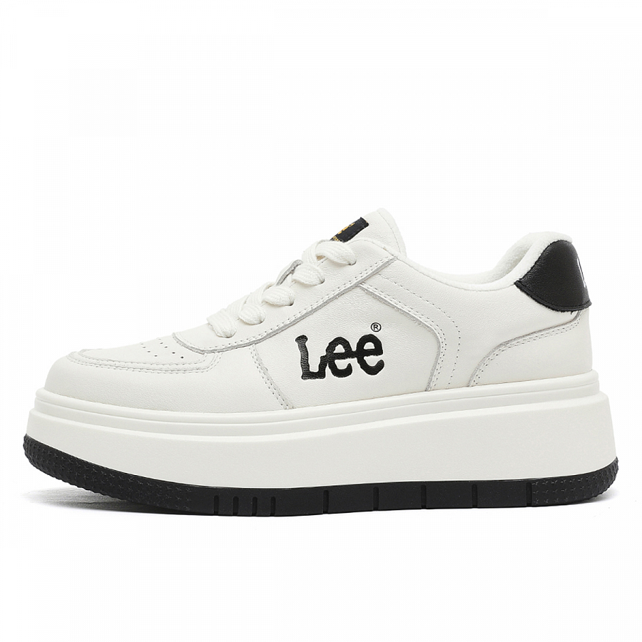 Lee Small White Shoes Low-Top Skateboard Shoes Women's