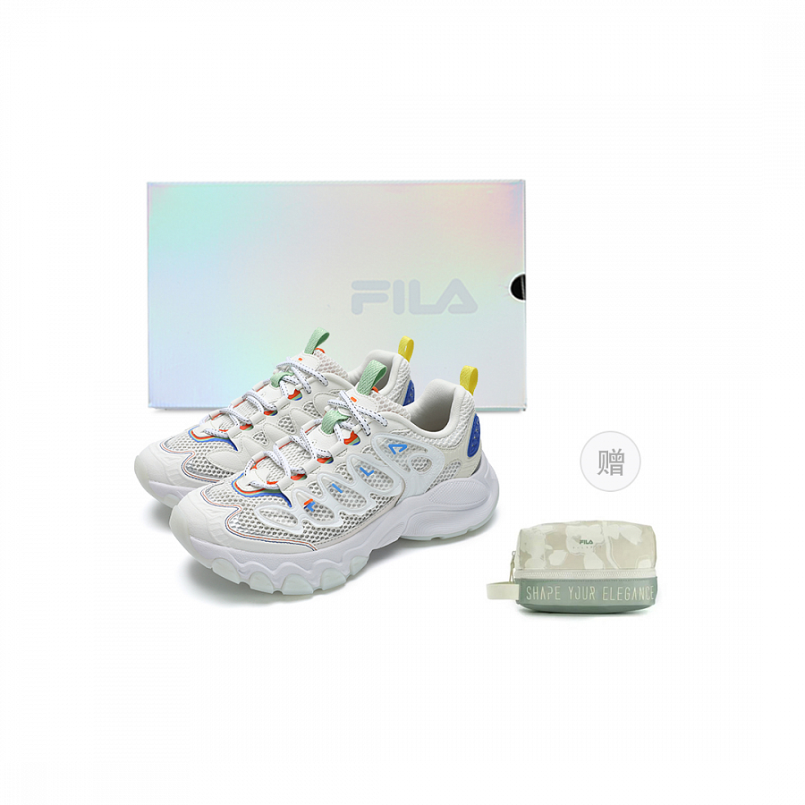 FILA Modern Abrasion Resistant Breathable Low Top Casual Shoes Men's White купить в интернет-магазине Yoocart с быстрой доставкой по России.