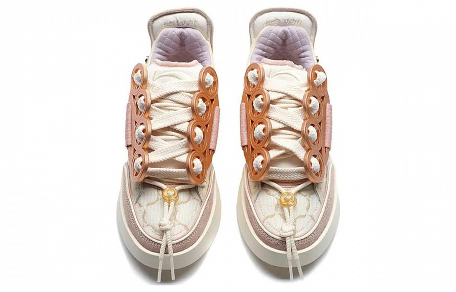 LI-NING 1990 Classic Collection Anti-Slip Wear-Resistant Low-Top Skateboard Shoes Women's