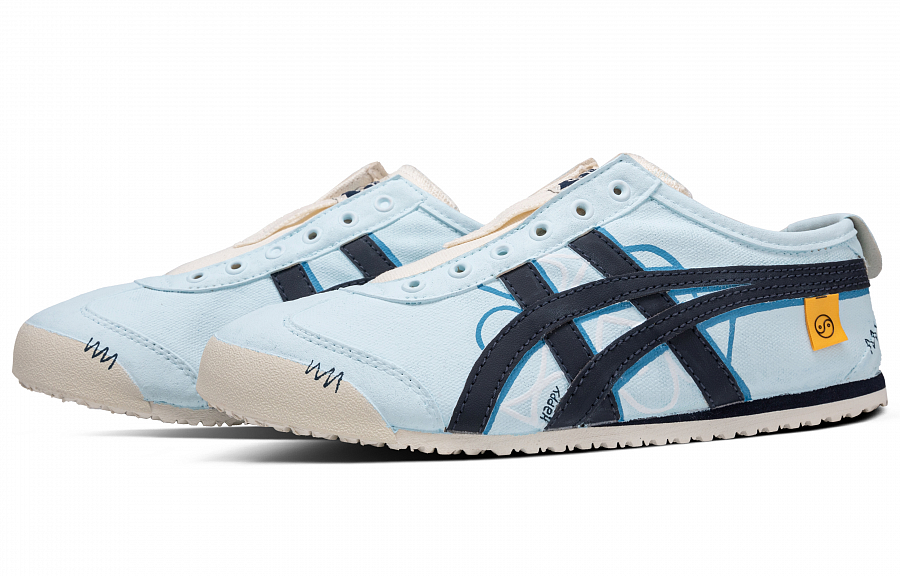 Onitsuka Tiger MEXICO 66 Low Top Casual Shoes Unisex Blue White купить в интернет-магазине Yoocart с быстрой доставкой по России.