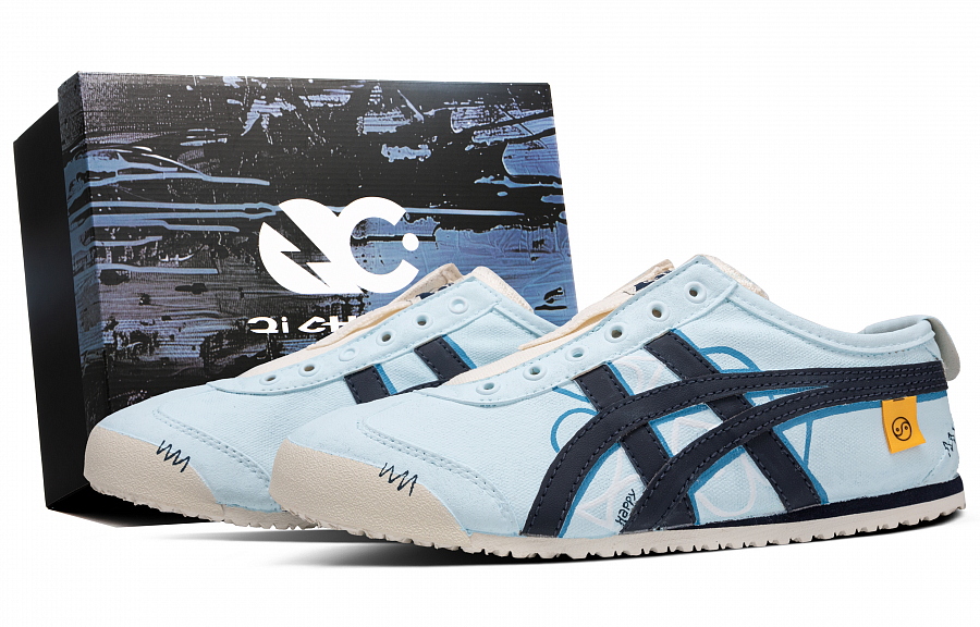 Onitsuka Tiger MEXICO 66 Low Top Casual Shoes Unisex Blue White купить в интернет-магазине Yoocart с быстрой доставкой по России.