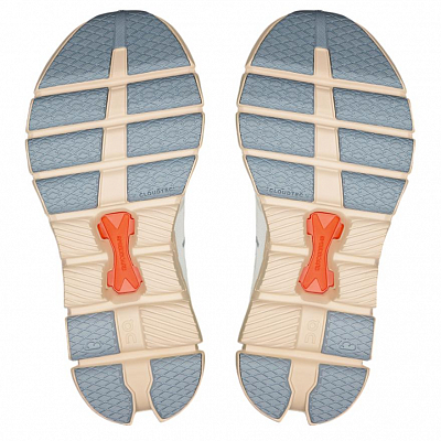 On Running Cloud X 4 Ivory SalmOn Women's