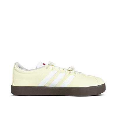 Adidas Neo VL Court Lifestyle Low Top Skateboard Shoes Unisex Yellow White