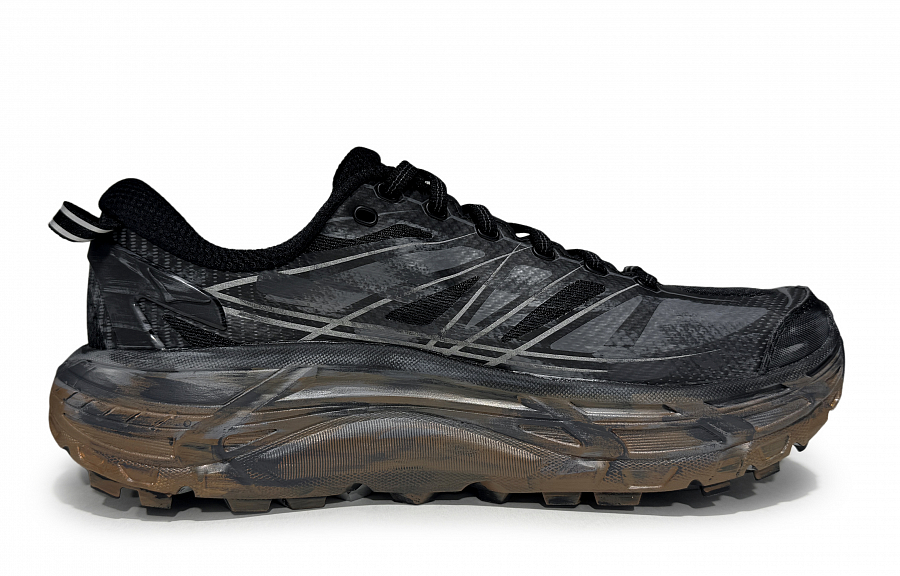 HOKA ONE ONE Mafate Speed 2 Abrasion Resistant Low Top Running Shoes Unisex Black Gray купить в интернет-магазине Yoocart с быстрой доставкой по России.