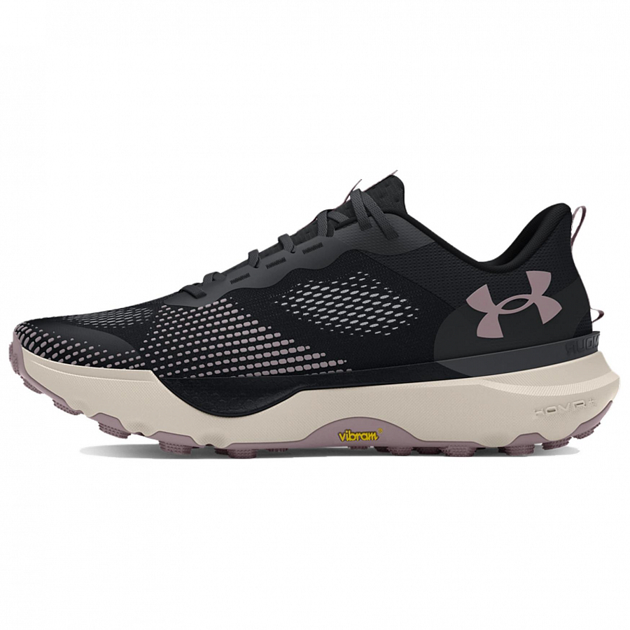 Under Armour Slip-Resistant Low-Top Casual Running Shoes Unisex Black