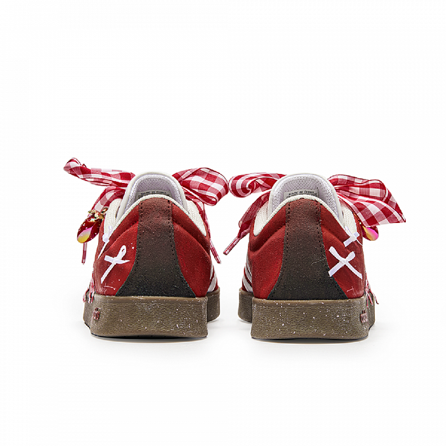 Adidas VL COURT 2.0 WuJie, Box, Strawberry Cushioning Low top Skateboard Shoes Unisex Red Brown купить в интернет-магазине Yoocart с быстрой доставкой по России.