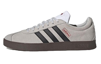 Adidas Neo VL Court Lifestyle Anti Slip Wear Resistant Low Top Skateboard Shoes Unisex Red