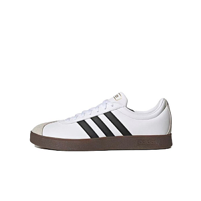 Adidas Neo VL Court 2.0 Bear Star Anti Slip Wear Resistant Low Top Skateboard Shoes Unisex Yellow Brown