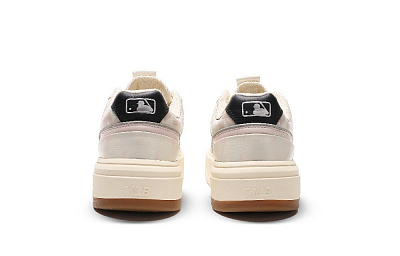 MLB Chunky Liner Low Top Skateboard Shoes Unisex White