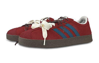Adidas Neo VL Court 2.0 Low Top Skateboard Shoes Unisex Red Blue
