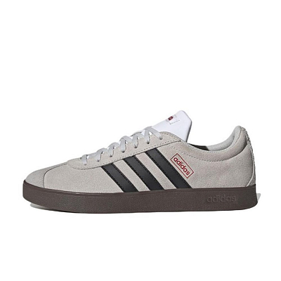 Adidas Neo VL Court 2.0 Litchi Fragrance Slip-Resistant Low-Top Skateboard Shoes Unisex Pink