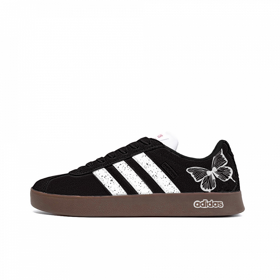 Adidas Neo VL Court 2.0 Zhiqiu, Small Flower Abrasion Resistant Low Top Skateboard Shoes Unisex Black купить в интернет-магазине Yoocart с быстрой доставкой по России.