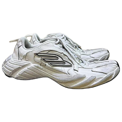 Balenciaga Monday Low Top Chunky Sneakers Men's White