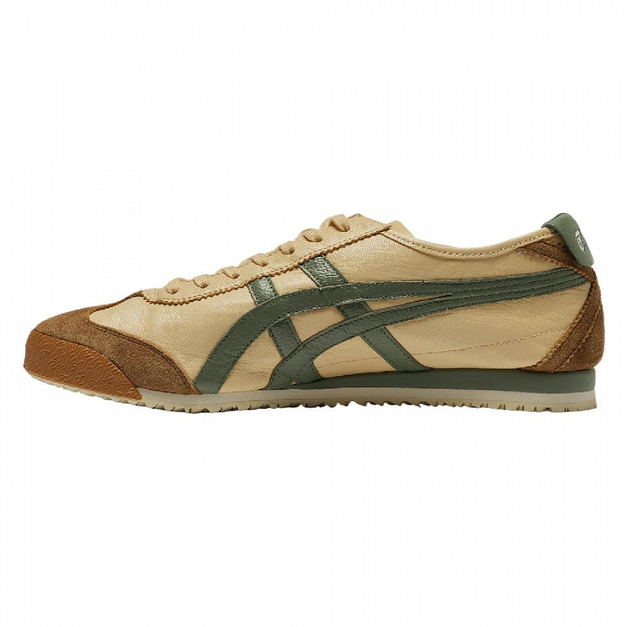Onitsuka Tiger MEXICO 66 Cushioning Abrasion Resistant Breathable Low Top Casual Shoes Unisex Beige купить в интернет-магазине Yoocart с быстрой доставкой по России.