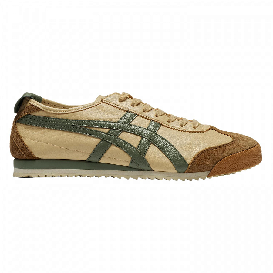Onitsuka Tiger MEXICO 66 Cushioning Abrasion Resistant Breathable Low Top Casual Shoes Unisex Beige купить в интернет-магазине Yoocart с быстрой доставкой по России.