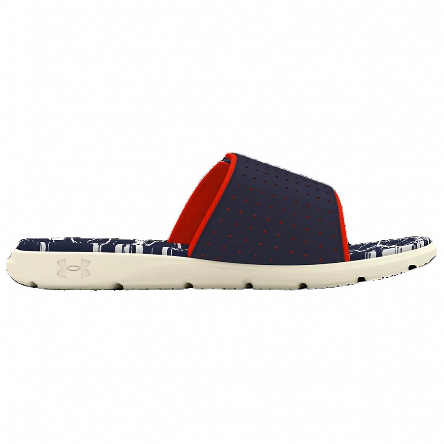 Under Armour Mercenary Quiet Slide Slippers Unisex Navy Blue