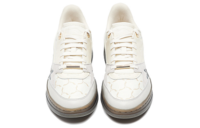 LI-NING 1990 Slip-Resistant Cushioning Wear-Resistant Lightweight Low-Top Skateboard Shoes Men's Light Antique Yellow
