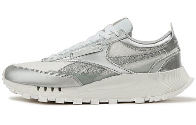 Reebok CL LEGACY W+ Low Top Running Shoes Unisex Light Silver